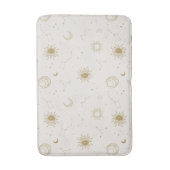 ヴィンテージスタイル星座パターン バスマット (正面縦)