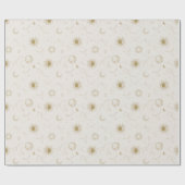 ヴィンテージスタイル星座パターン ラッピングペーパー (フラット)