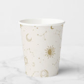 ヴィンテージスタイル星座パターン 紙コップ (左)