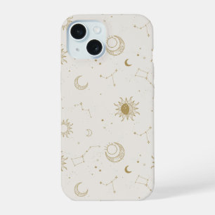 ヴィンテージスタイル星座パターン iPhone 15ケース