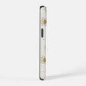 ヴィンテージスタイル星座パターン iPhone 15ケース (右側面)