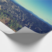 ヴィンテージスタイル景観写真 ラッピングペーパー (角)