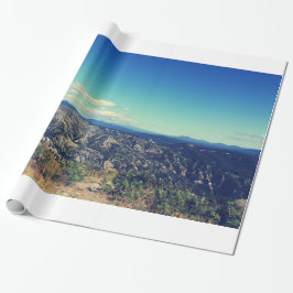 ヴィンテージスタイル景観写真 ラッピングペーパー