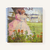 ヴィンテージスタイル最高のフレンズ歩くインガーデン ノートブック (正面)