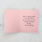 ヴィンテージスタイル泡のベビーカラフル群 案内状 (内部)