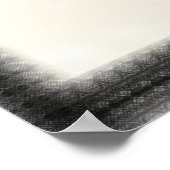 ヴィンテージスタイル注射器 ポスター (角)