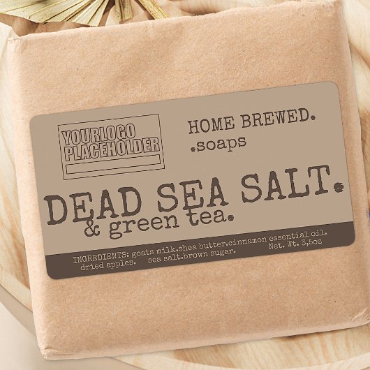 ヴィンテージスタイル石けん製品包装ロゴテンプレート ラベル