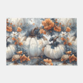 ヴィンテージスタイル秋かぼちゃウェルカムマット ドアマット (正面)