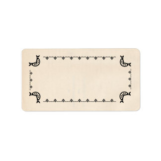 ヴィンテージスタイル空白のハーブラベル ラベル