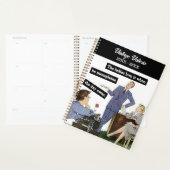 ヴィンテージスタイル管理ボスのアシスタント プランナー手帳 (ディスプレー)