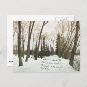 ヴィンテージスタイル誕生日はがき(手書き付き) ポストカード (正面/裏面)