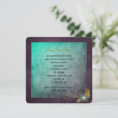 ヴィンテージスタイル誕生日パーティー招待状 招待状 (スタンド正面)