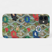 ヴィンテージスタイル開花つる植物アートフォンケース Case-Mate iPhoneケース (裏面(横))