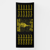 ヴィンテージスタイル音楽産業会議 横断幕 (縦)