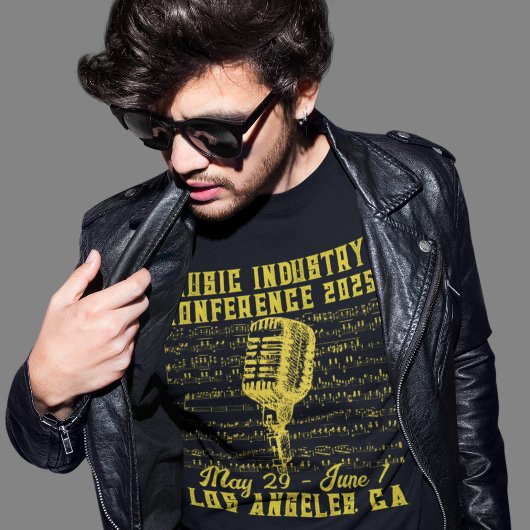 ヴィンテージスタイル音楽産業会議 Tシャツ