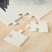 ヴィンテージスタイル鳥類描写ジグソーパズル ジグソーパズル (側面)