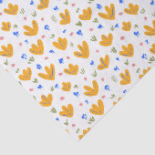 ヴィンテージスタイル黄山花 薄葉紙 (詳細)