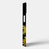 ヴィンテージスタイル黄色ひまわり絵画の花 Case-Mate iPhoneケース (裏面 / 右)