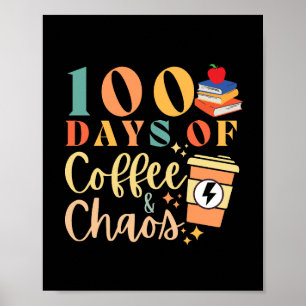 ヴィンテージスタイル100日のコーヒー&カオス ポスター