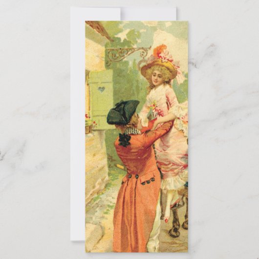 ヴィンテージスタイル18世紀のキャリッジフォトカード (正面)