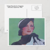 ヴィンテージスタイル1932 ポストカード (正面/裏面)