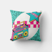 ヴィンテージスタイル1990ステレオ装飾用クッション クッション (正面)