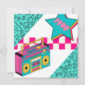 ヴィンテージスタイル1990ステレオ サンキューカード (正面)