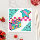 ヴィンテージスタイル1990ステレオ スタンダードランチョンナプキン (インサイチュ)