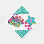 ヴィンテージスタイル1991ステレオ スタンダードランチョンナプキン (角)