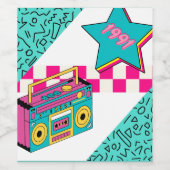 ヴィンテージスタイル1991ステレオ ワインラベル (シングルラベル)