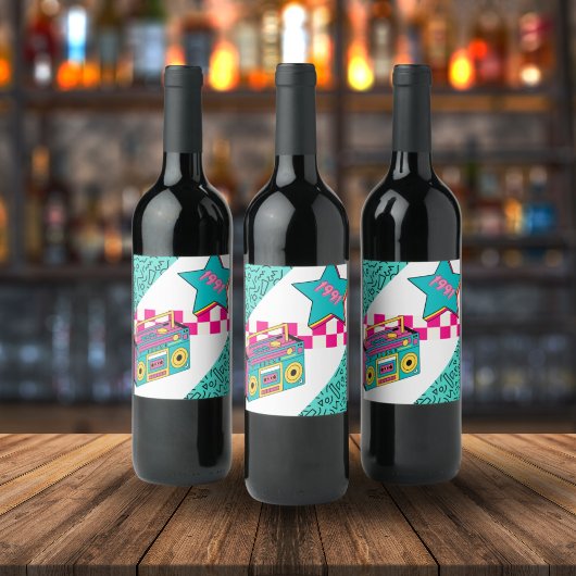 ヴィンテージスタイル1991ステレオ ワインラベル