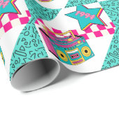 ヴィンテージスタイル1994ステレオ ラッピングペーパー (ロールコーナー)