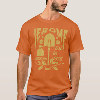 ヴィンテージスタイル ジェローム アリゾナ アメリカ 歴史 ミニ Tシャツ