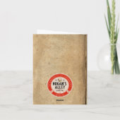 ヴィンテージスタイル「スカートの悪魔」ノートカード シーズンカード (裏面)