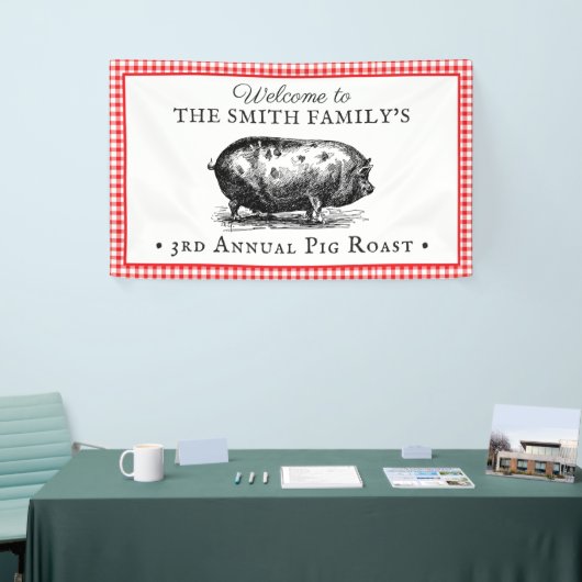 ヴィンテージスタイル|ピグローストイベント 横断幕 (トレードショー)