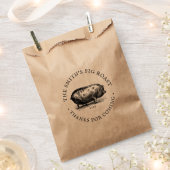 ヴィンテージスタイル |ピッグローストイベント |ファミリ懇親会 フェイバーバッグ (クリップ留めされた状態)