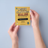 ヴィンテージスタイル - 古着の販売 チラシ (手)