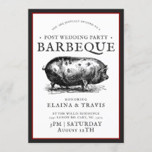 ヴィンテージスタイル|投稿結婚の| BBQピグロースト