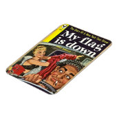 ヴィンテージスタイル「旗が下がった」磁石 マグネット (左側)