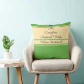 ヴィンテージスタイルApple Greenカスタマイズ可能クッション クッション (椅子)