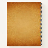 ヴィンテージスタイルRVキャンパー旅行仕訳帳 ノートブック (裏面)