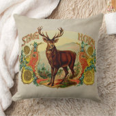 ヴィンテージスタグホーン クッション (ブランケット)