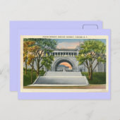 ヴィンテージスタジアムエントランスシラキュース大学 ポストカード (正面/裏面)