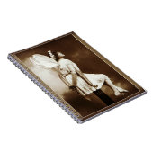 ヴィンテージスタジオフォト,妖精の国 – スパイラルノートブック ノートブック (右側)