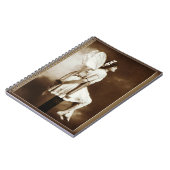 ヴィンテージスタジオフォト,妖精の国 – スパイラルノートブック ノートブック (左側)