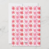 ヴィンテージスタンプキッチストナディアレトロブルークリスマス シーズンカード (裏面)