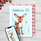 ヴィンテージスタンプキッチストナディアレトロブルークリスマス シーズンカード