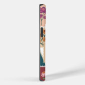 ヴィンテージスタンプ収集，レトロテーマ Case-Mate iPhoneケース (裏面 / 右)