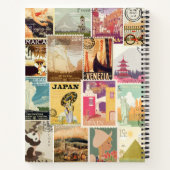 ヴィンテージスタンプ旅行 ノートブック (裏面)