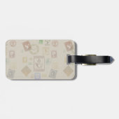 ヴィンテージスタンプ荷物タグ ラゲッジタグ (裏面横)